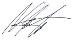Signature of Neil Foster